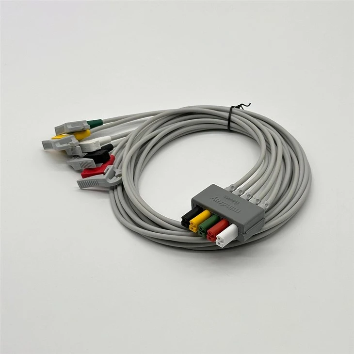 EL6504A Mindray ECG Leadwires 5 Lead,IEC,CLIP 0010-30-42730 best