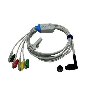 Corpuls 4 Lead EKG-kabel og Leadwires IEC Clip