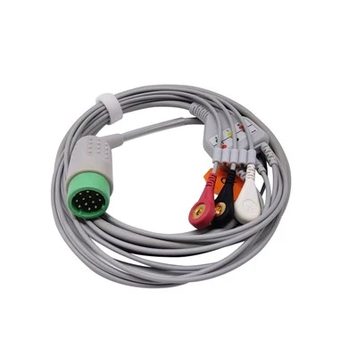 Physio Control Lifepak 11 12 15 20 ECG-kabel 11110-000029