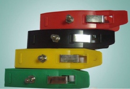 Child / Adult Double Side Limb Clamp EKG-elektroder af Nickel / AGCL