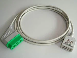 Nihon Kohden JC-906P 6lead EKG Trunk Kabel til BSM2301