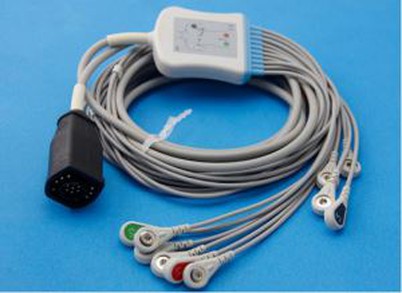 Zoll Defibrillators EKG-kabel med 10-leder EKG-kabel med ledninger til M- og E-serieleverandører