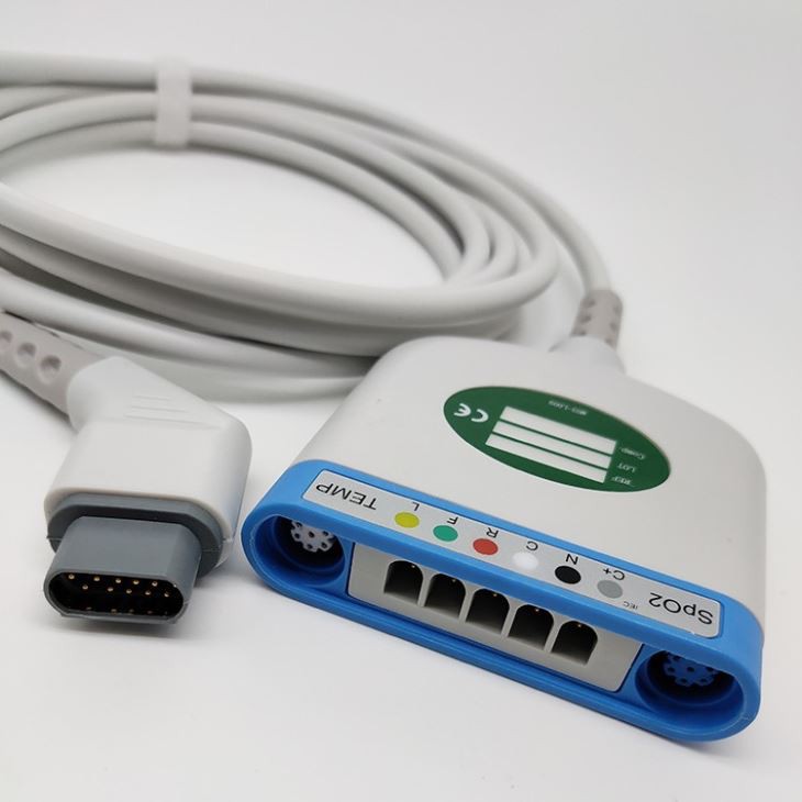 Drager Multi-med ECG Trunk Adapter Cable