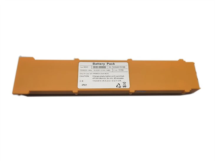 Metrax PRIMEDIC defibrillator batteripakke M240