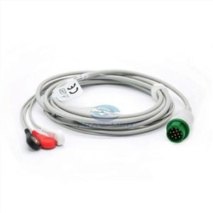 Bruker Schiller EKG-kabel med snap