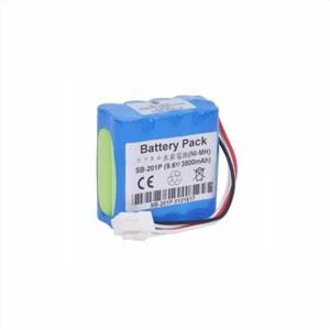 9.6v 3800mAh batteri kompatibel til NIHON KOHDEN PVM-2700, PVM-2703, PVM-2701